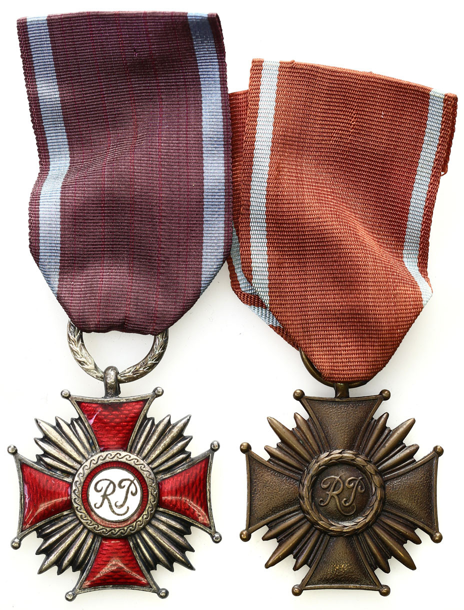 RP. Srebrny i Brązowy Krzyż Zasługi